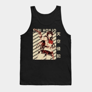 Towering Terrors Yuri Confronts Chaos In High Rise Invasion Tank Top